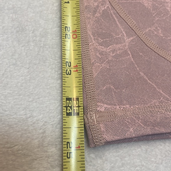 ZYIA ACTIVE Size 4 Pink Crackle Look Leggings - Picture 8 of 11